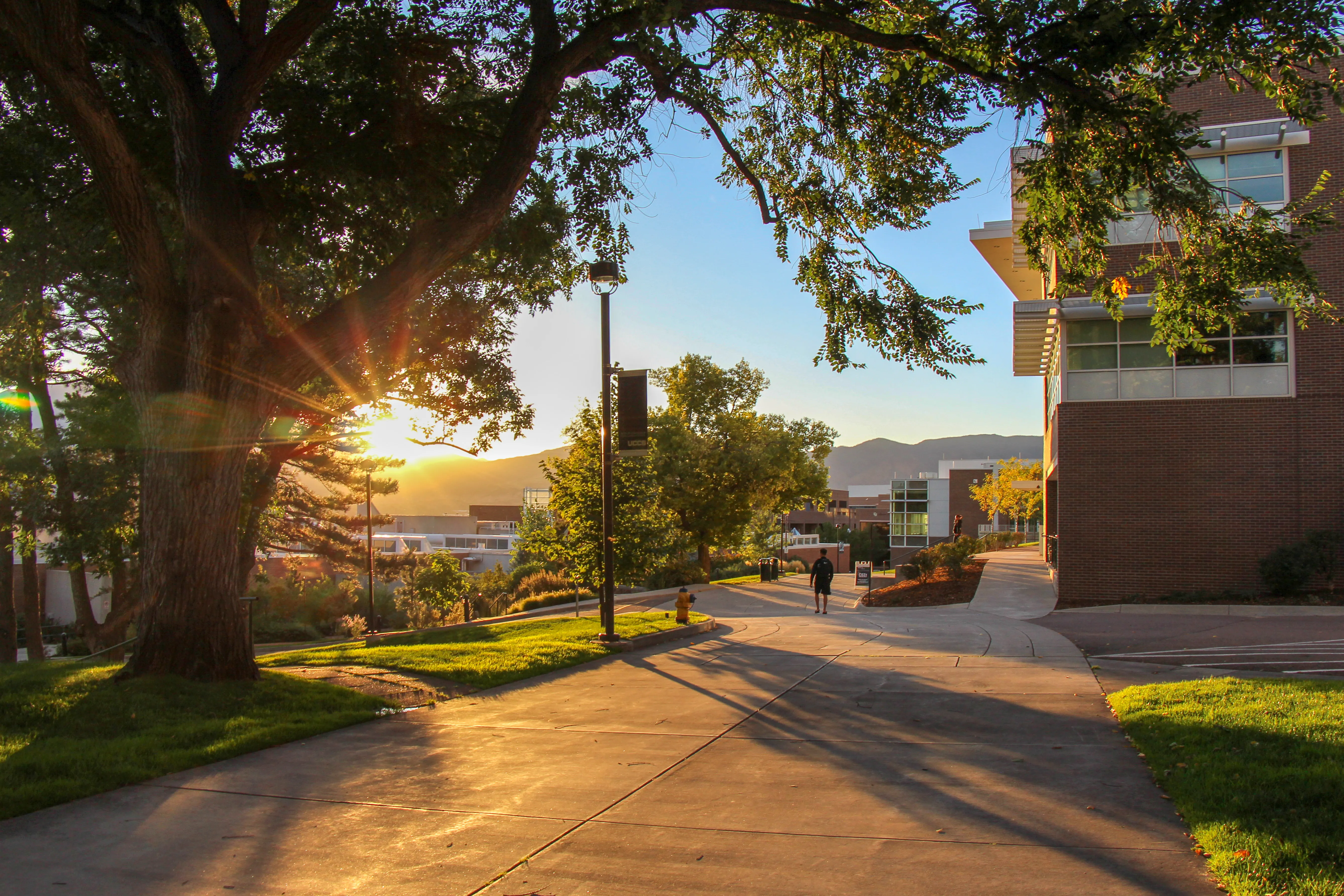 UCCS Campus at Sunset