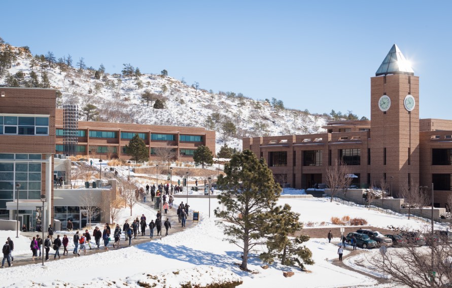 UCCS Campus in the Winter