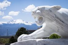Photo of the Mountain Lion statue